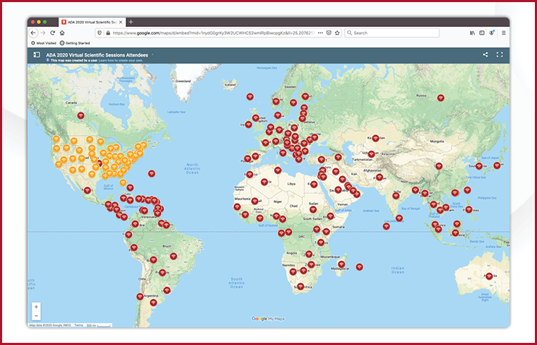 More than 12,500 diabetes professionals from 134 countries participated in first-ever virtual Scientific Sessions