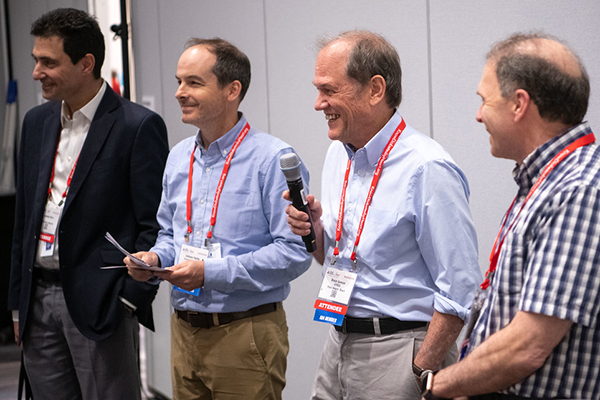 Attendees interact at the Public Health & Epidemiology Interest Group networking event at the 79th Scientific Sessions.