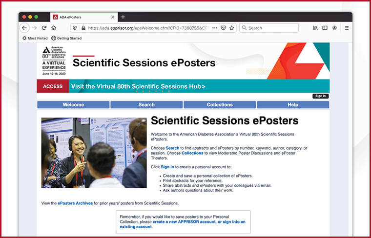 View more than 1,700 ePosters in the Scientific Sessions virtual poster hall