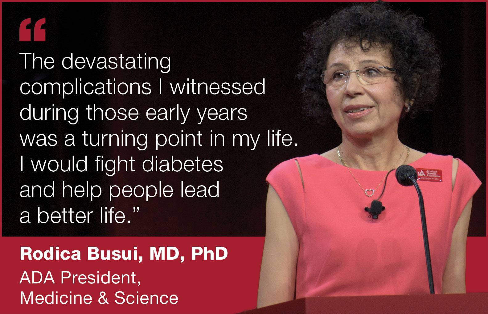 ADA President of Medicine & Science shares her journey in diabetes research