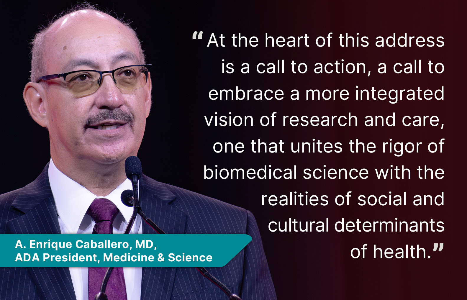 President of Medicine & Science calls for unifying biomedical science and social determinants of care