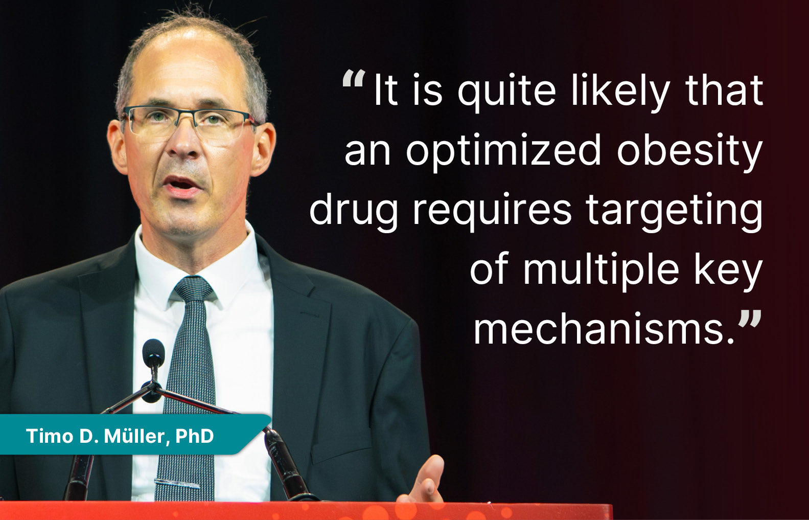 Outstanding Scientific Achievement Award lecturer highlights evolution of unimolecular therapies